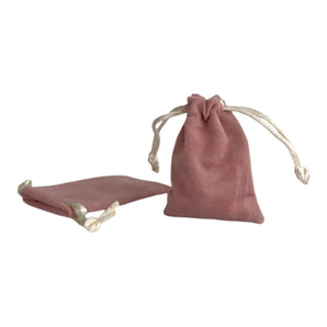 kleine Schmuckbeutel mauve | 2 Stück