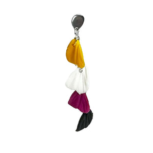 Bunte Pride Ohrringe – Unisex Schmuck für Vielfalt & Individualität – Perfekt für CSD, Partys & als Geschenk für Freund, Freundin oder Partner