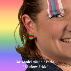 Ohrstecker Trans Pride | Organic | Lebhaft Bunt